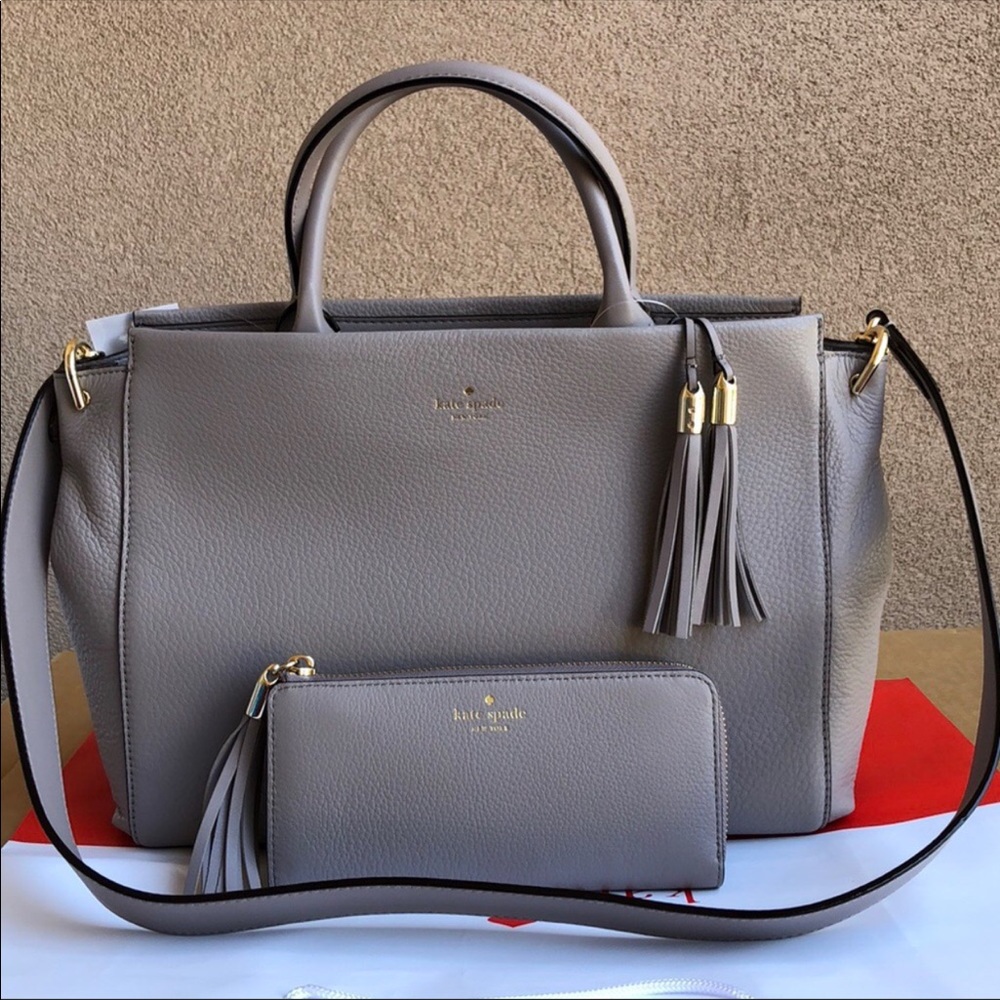 Amazing NWOT Kate Spade Purse and Wallet w/Tassels